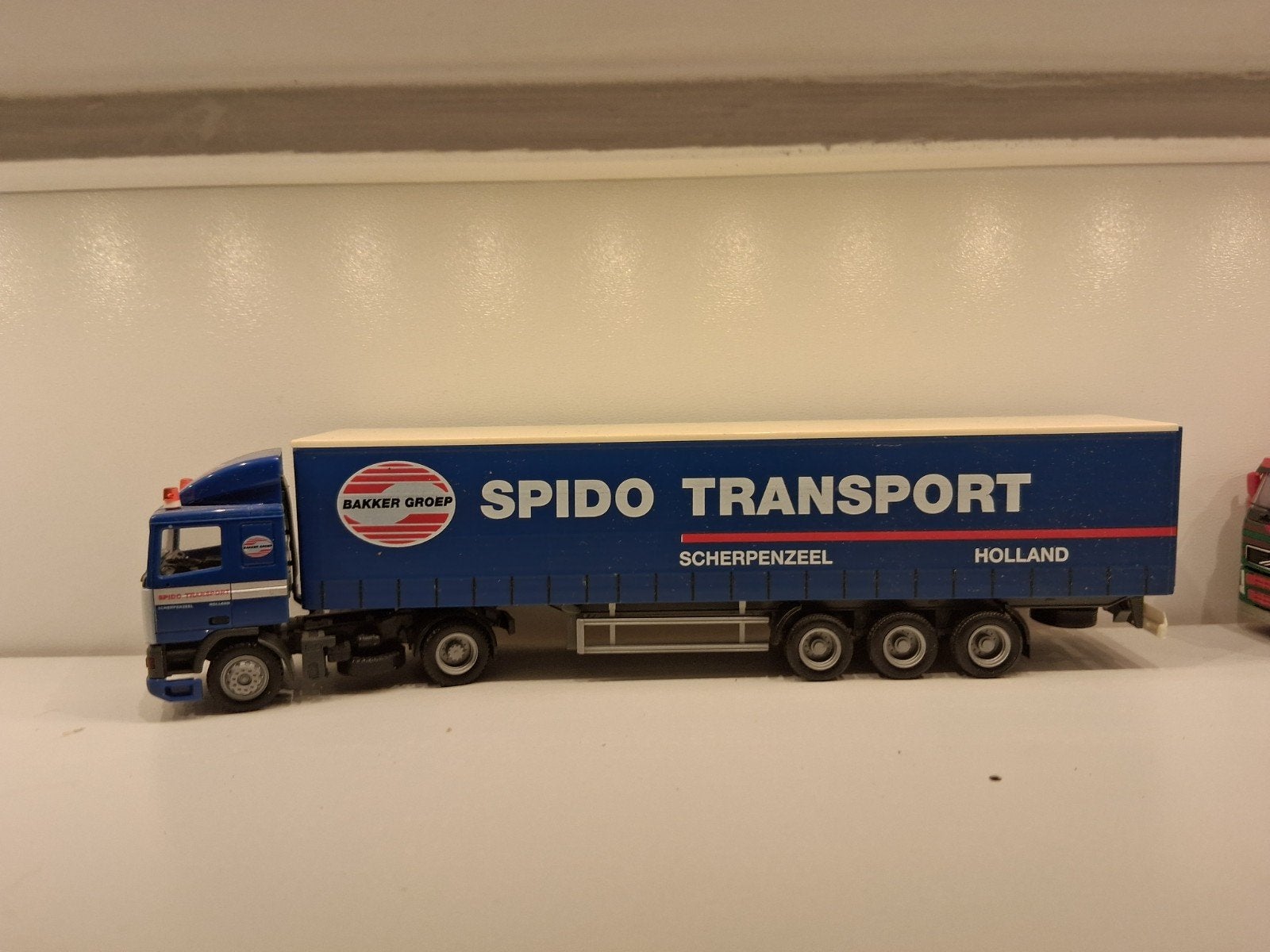 Herpa Daf 95 Spido Transport, Ophalen of Verzenden, Gebruikt, Overige merken