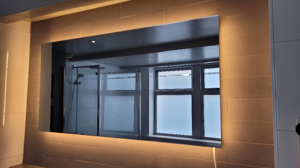 Infraroodspiegel badkamer, Ophalen, Gebruikt, 100 tot 150 cm, Overige typen