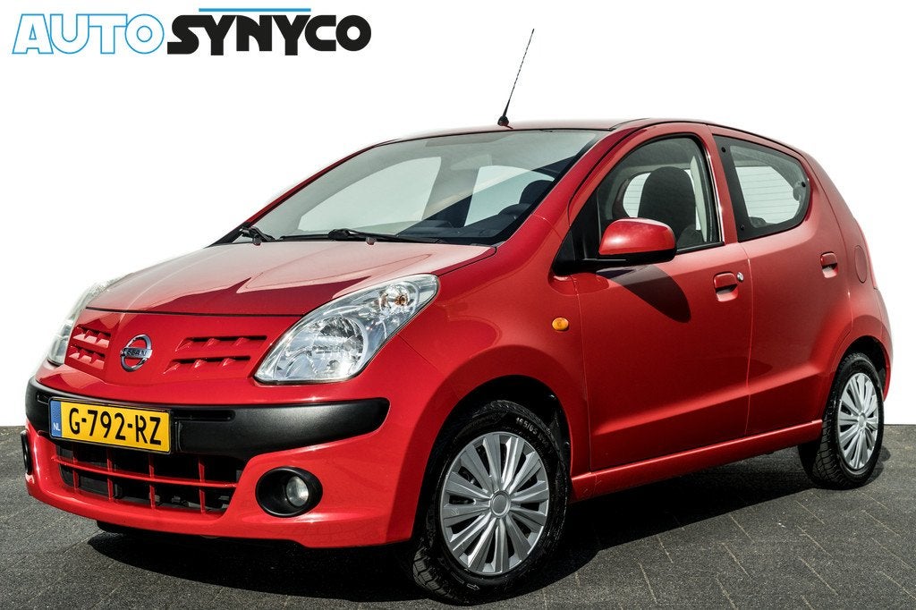 Nissan Pixo 1.0 Look | Airco | Dealer Ond. | Elek. ramen, Auto's, Nissan, Euro 5, Stof, Gebruikt, 4 stoelen