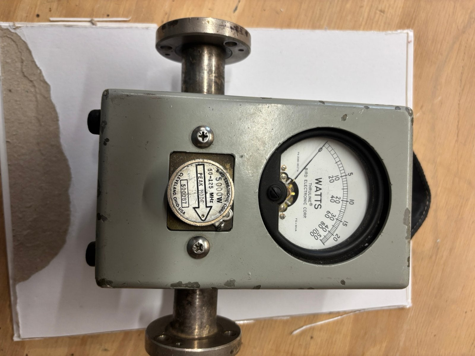 Bird 43 wattmeter  7/8 flens, Ophalen of Verzenden, Zo goed als nieuw, Antenne