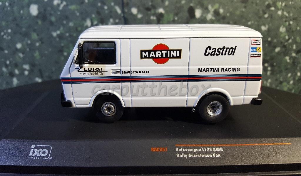 Volkswagen LT28 SWB MARTINI 1/43 Ixo V579, Hobby en Vrije tijd, Modelauto's | 1:43, Nieuw, Auto, Overige merken, Verzenden