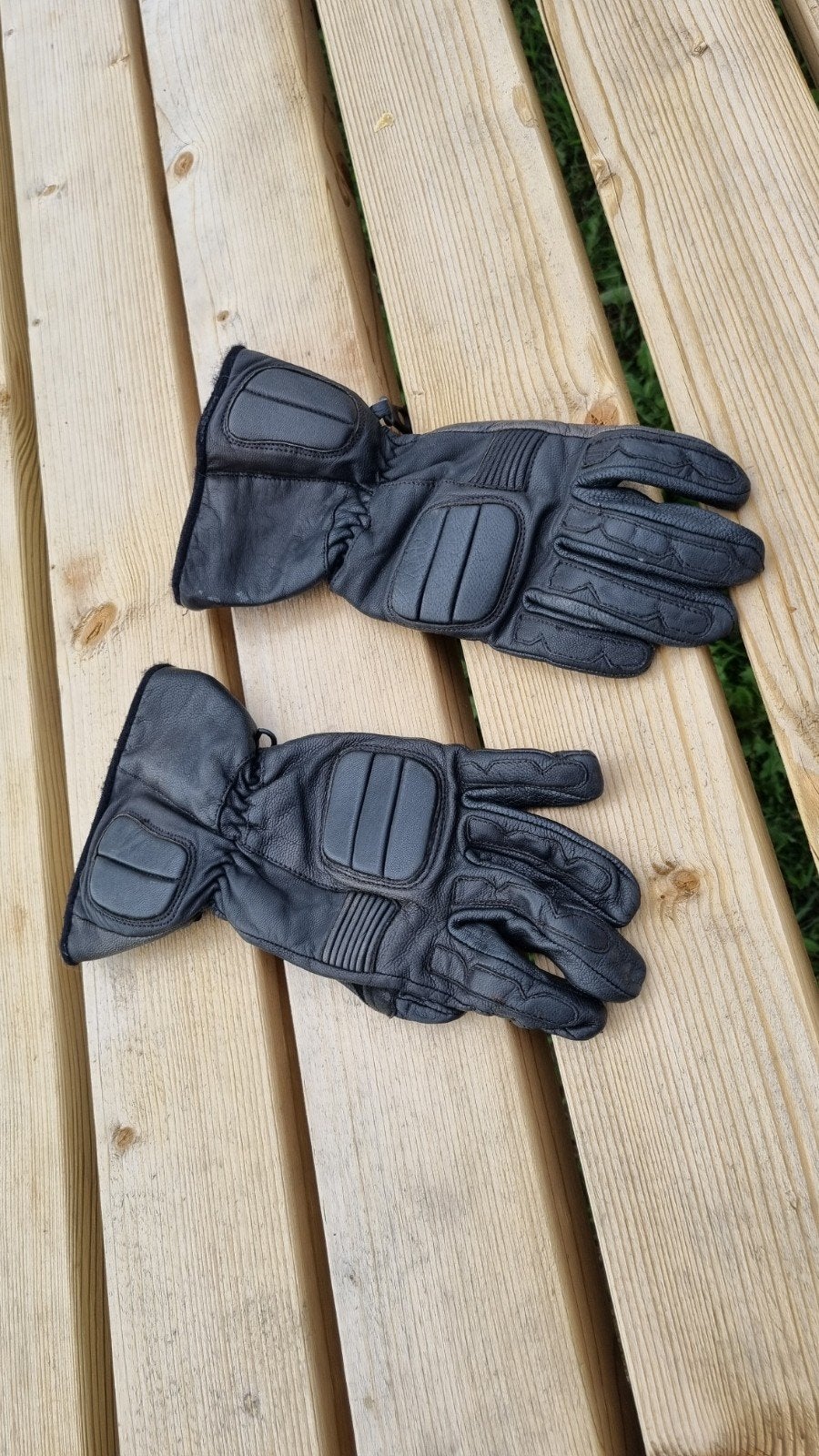 Zwarte motorhandschoenen - Maat XXS, Ophalen of Verzenden, Tweedehands, Dames, Handschoenen