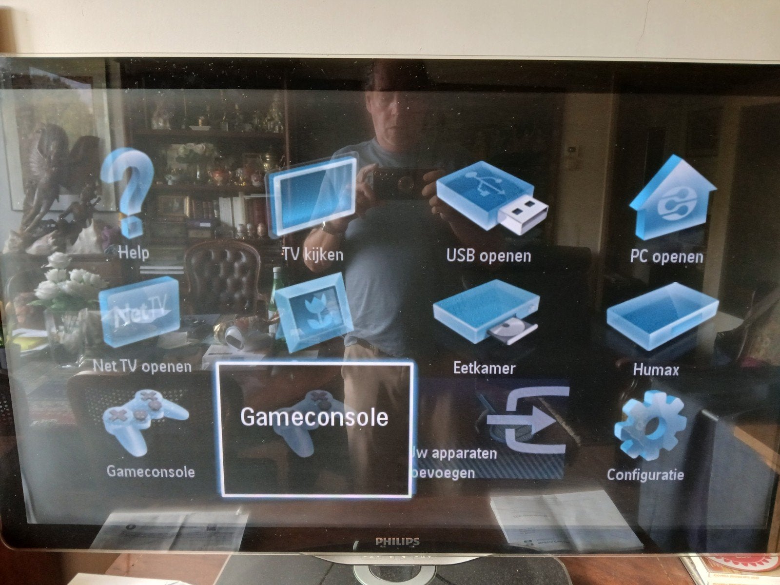 Philips 46 inch /117cm, 12 Full HD LCD TV, Ophalen, Philips, Gebruikt, LCD