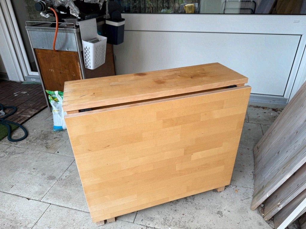 IKEA Klaptafel, Huis en Inrichting, Tafels | Eettafels, Ophalen, Rechthoekig, 50 tot 100 cm