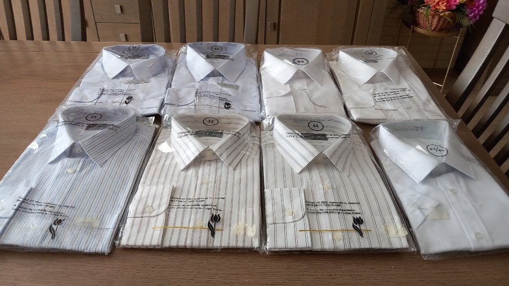 Nieuwe heren overhemden - diverse maten en kleuren, Kleding | Heren, Overhemden, Ophalen, Meerkleurig, Zwarte Tulp, Nieuw