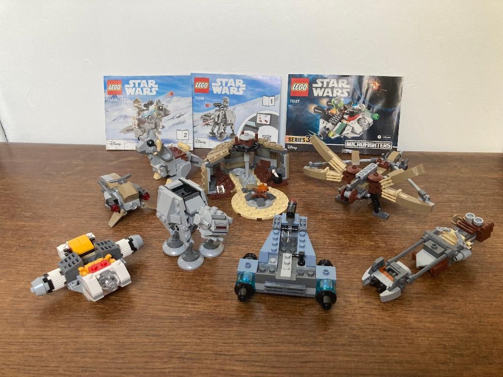 Lot LEGO Star Wars Battle Packs Voertuigen en Scenery, Verzenden, Gebruikt, Complete set, Lego
