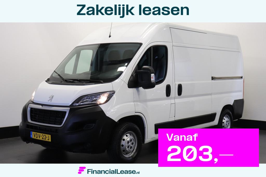 Peugeot Boxer 2.2 BlueHDi 120PK L2H2 2x Schuifdeur - Airco -, Voorwielaandrijving, Stof, Gebruikt, 4 cilinders