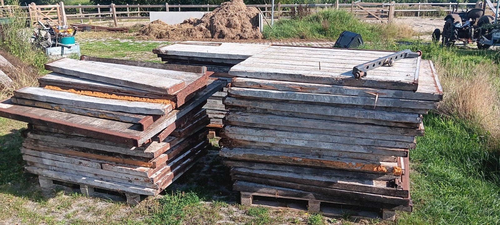 Partij gebruikte steenschotten, Ophalen, Gebruikt, 50 mm of meer, Pallet