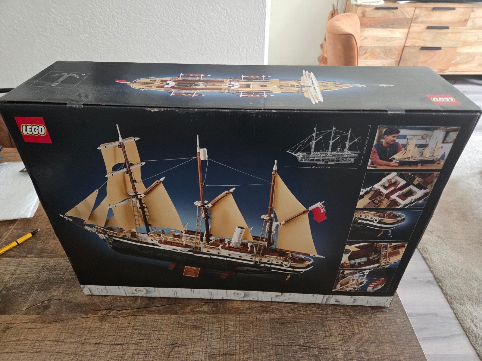 LEGO Icons 10335 H.M.S. Endurance - Nieuw in doos, Ophalen of Verzenden, Nieuw