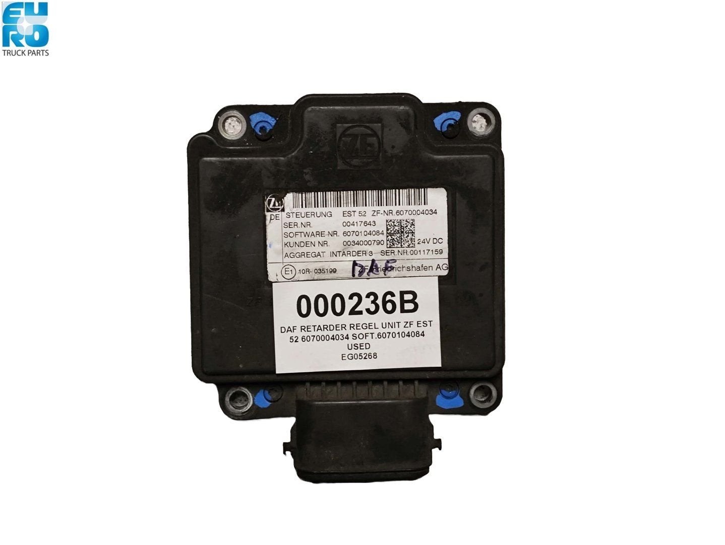 DAF RETARDER REGEL UNIT ZF EST 52 6070004034 SOFT.6070104084, Gebruikt, -, -, Ophalen of Verzenden
