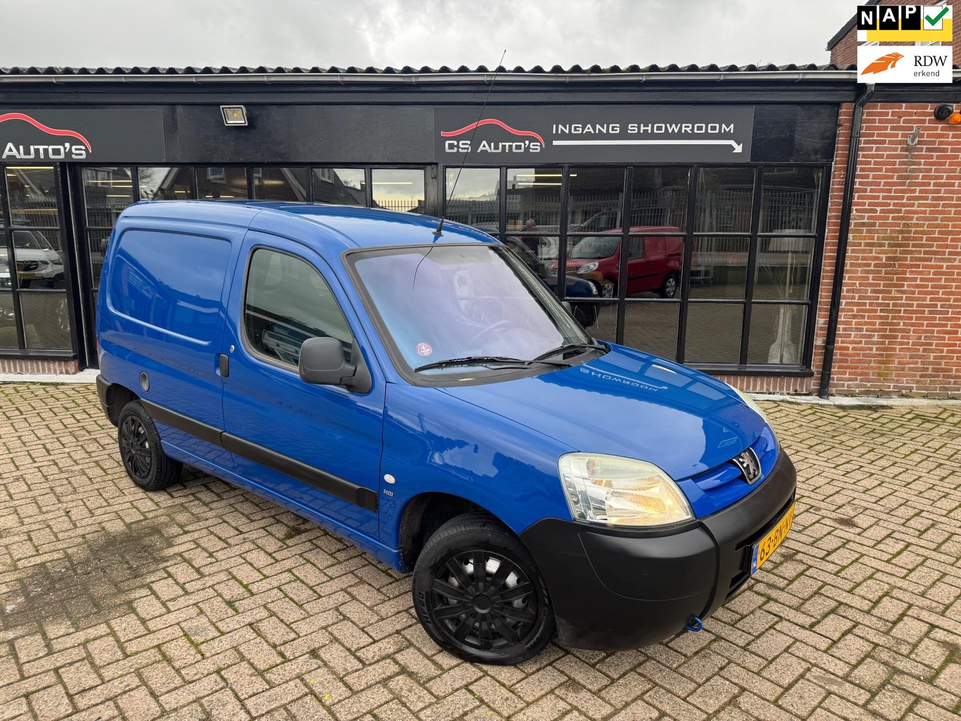 Peugeot Partner 170C 2.0 HDI|2004|APK 11-2026|MARGE, Auto's, Voorwielaandrijving, Stof, Gebruikt, 4 cilinders