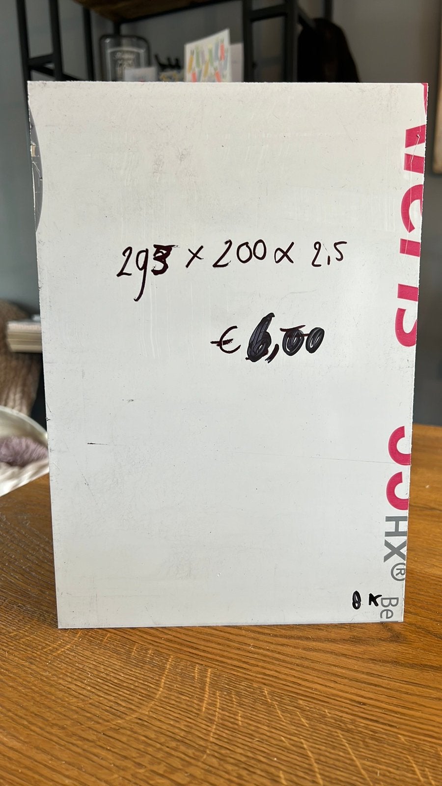 Massief aluminium plaat, Ophalen of Verzenden, Nieuw