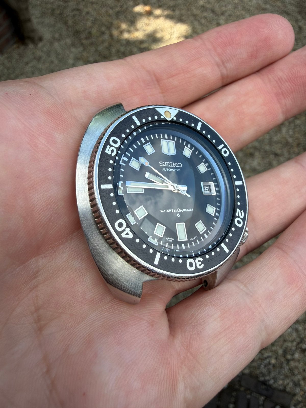 Seiko 6105-8110 Captain Willard – Collectors Set, Sieraden, Tassen en Uiterlijk, Horloges | Heren, Ophalen, Gebruikt, Staal, Polshorloge