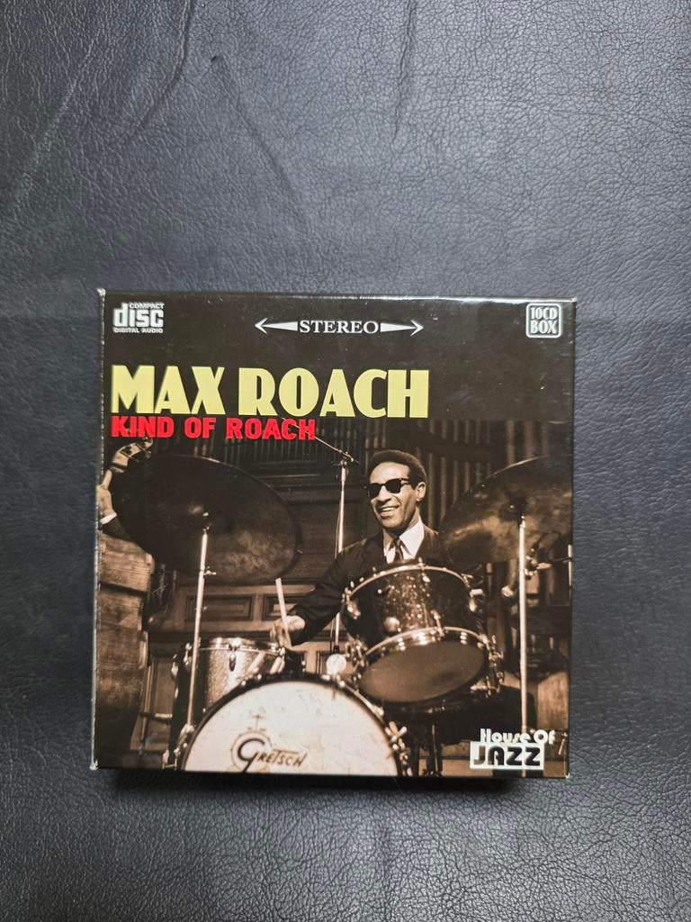 Max Roach - Kind of Roach (10 CD Box), 1980 tot heden, Boxset, Ophalen of Verzenden, Zo goed als nieuw