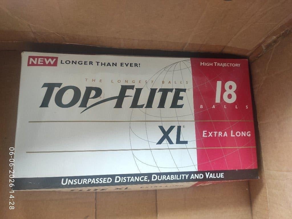 TOP-FLITE golfballen XL 63 stuks, Ophalen of Verzenden, Nieuw
