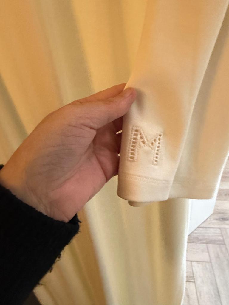 Nieuwe Merrachi Soft Rayon Abaya & Dress - Off White, Ophalen of Verzenden, Nieuw, Maat 38/40 (M), Wit