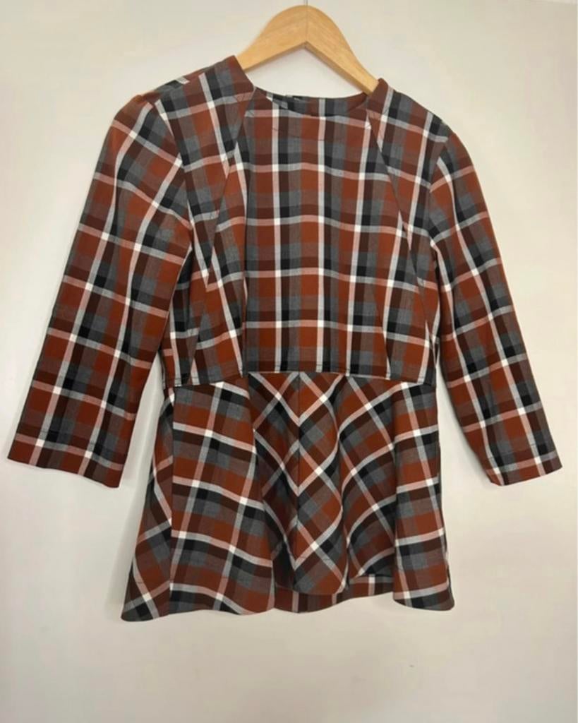 Dames blouse merk Vanilia Denim maat S/36 - als nieuw, Kleding | Dames, Ophalen of Verzenden, Zo goed als nieuw, Maat 36 (S), Oranje