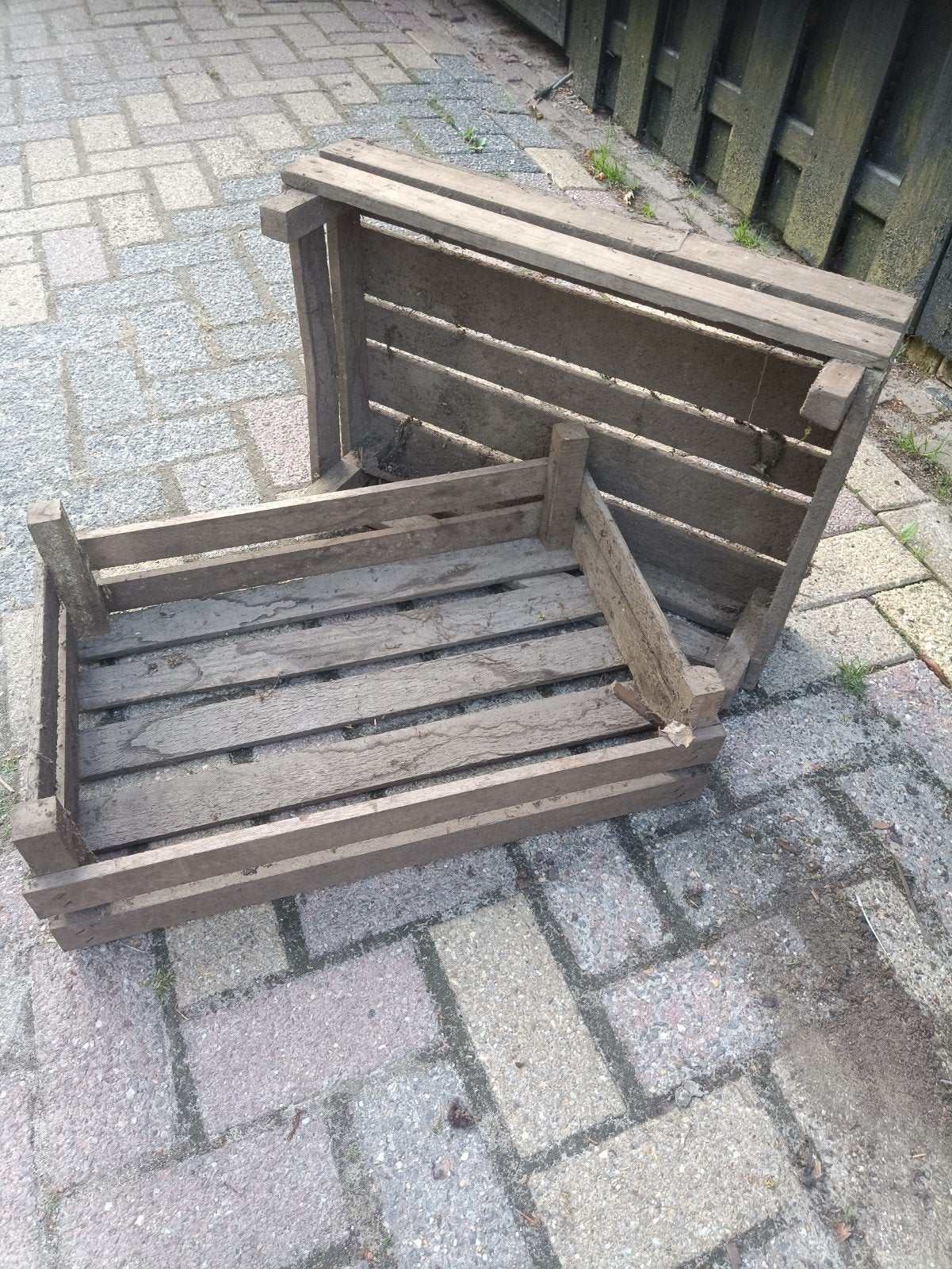 Aardappelkistjes decoratie vintage opbergen, Ophalen, Minder dan 50 cm, Minder dan 50 cm