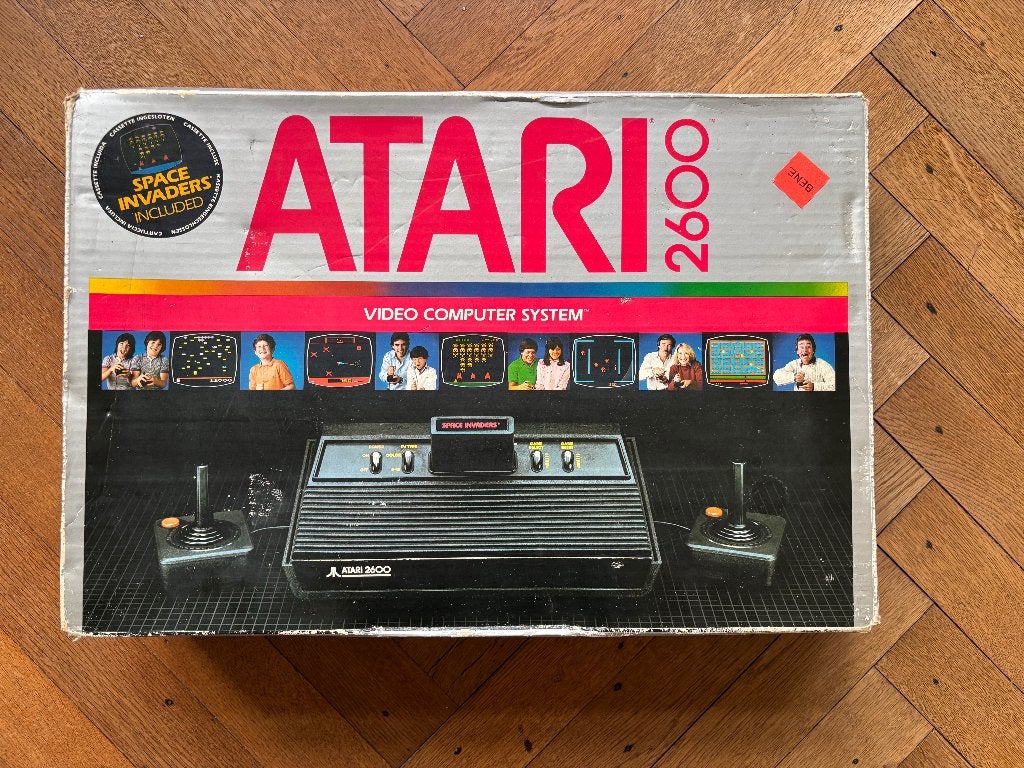 Originele ATARI 2600 incl spel, Spelcomputers en Games, Games | Atari, Avontuur en Actie, Gebruikt, 1 speler, Ophalen of Verzenden
