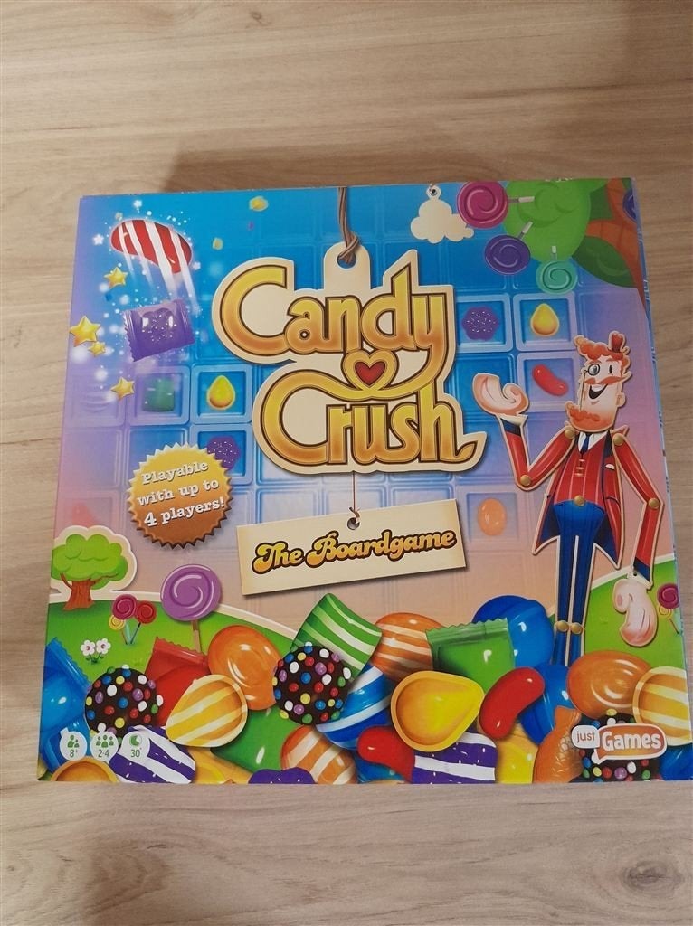Candy crush het bordspel - s1595, Hobby en Vrije tijd, Gezelschapsspellen | Bordspellen, Verzenden, Zo goed als nieuw