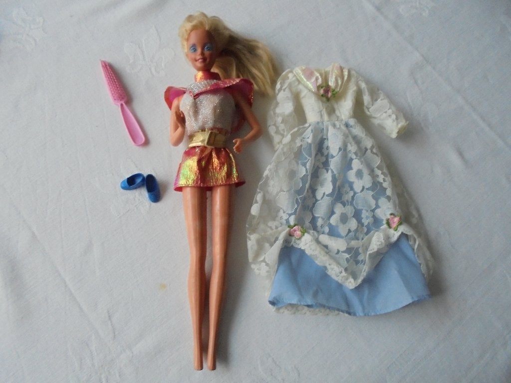 Barbie van mattel 1966 Philippines, Verzamelen, Poppen, Ophalen of Verzenden, Gebruikt, Pop