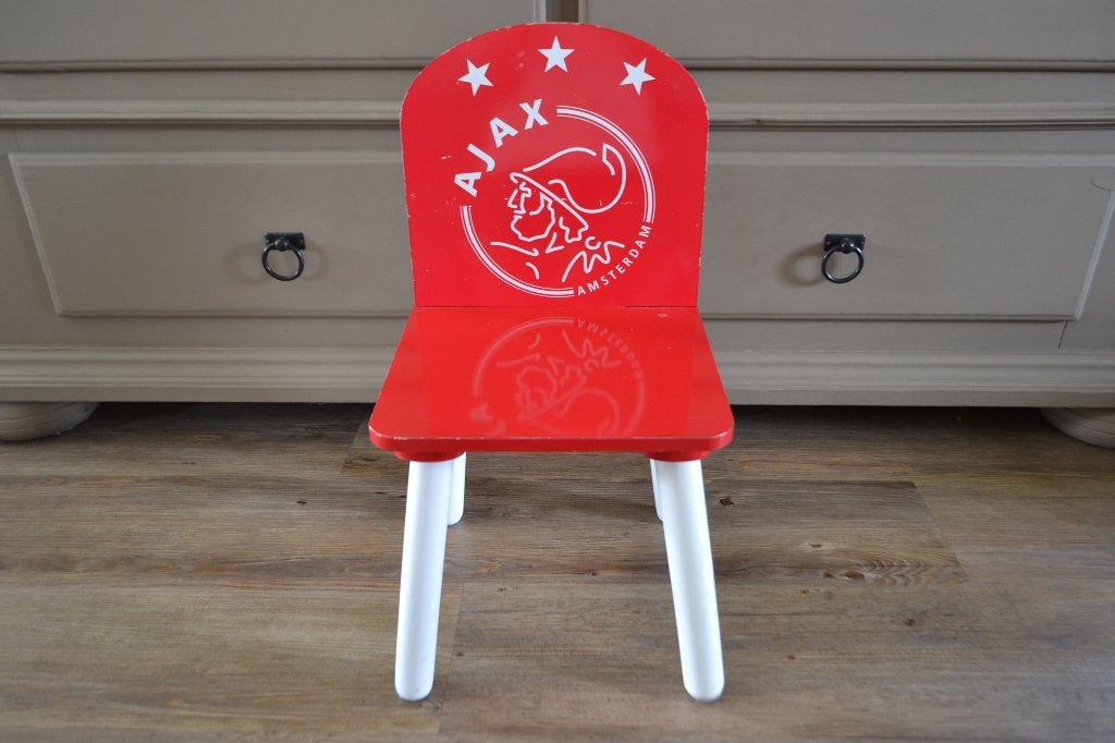 Ajax kinderstoeltje, Ophalen, Gebruikt, Eén, Voetbal, Ajax, Kinderkamer
