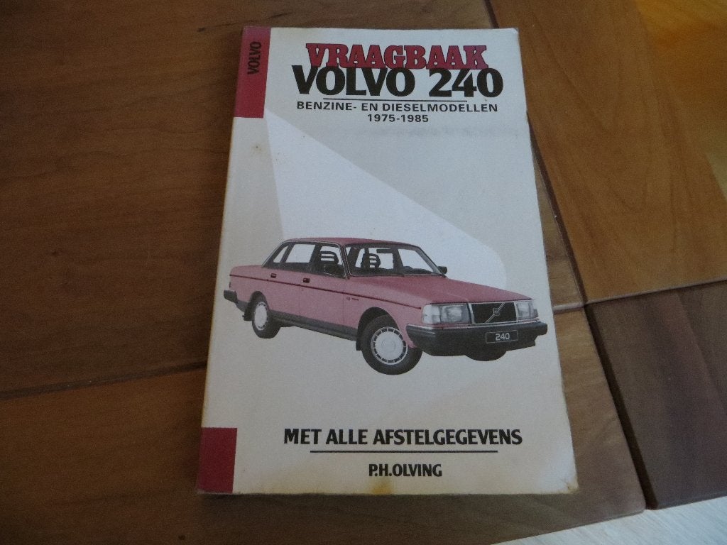Vraagbaak Volvo 240-serie 242, 244, 245 benzine diesel 75-85, Ophalen of Verzenden