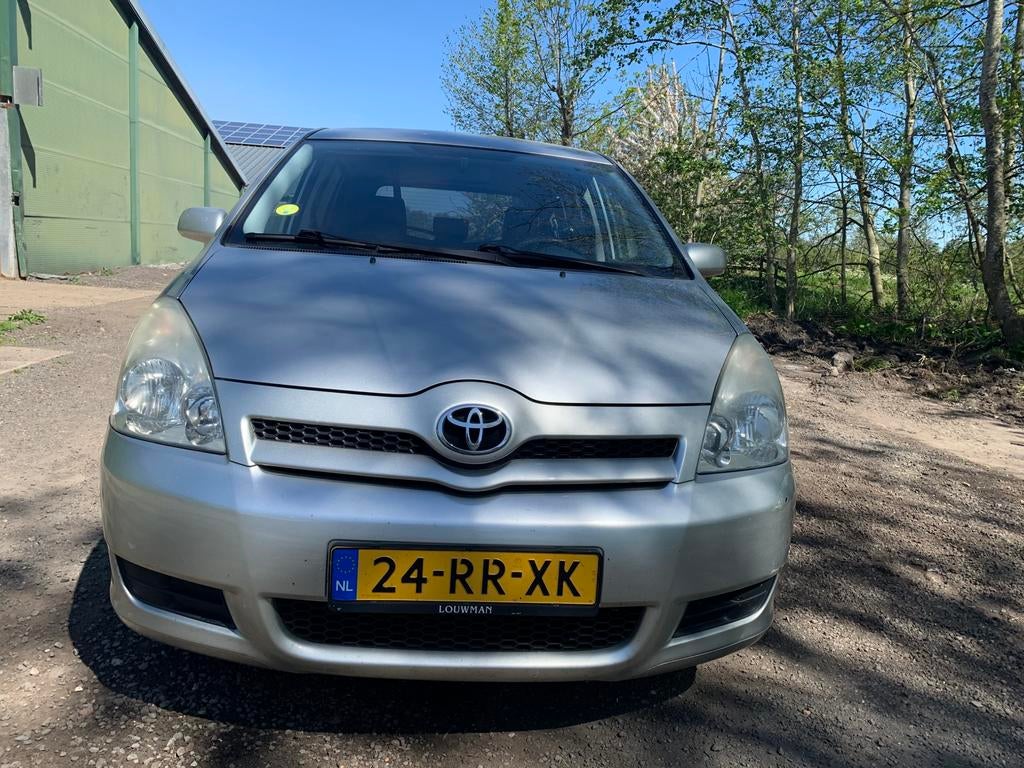 Toyota Corolla Verso 1.6 Vvt-i 5P 2005 Grijs, Zwart, 4 cilinders, Origineel Nederlands, Handgeschakeld