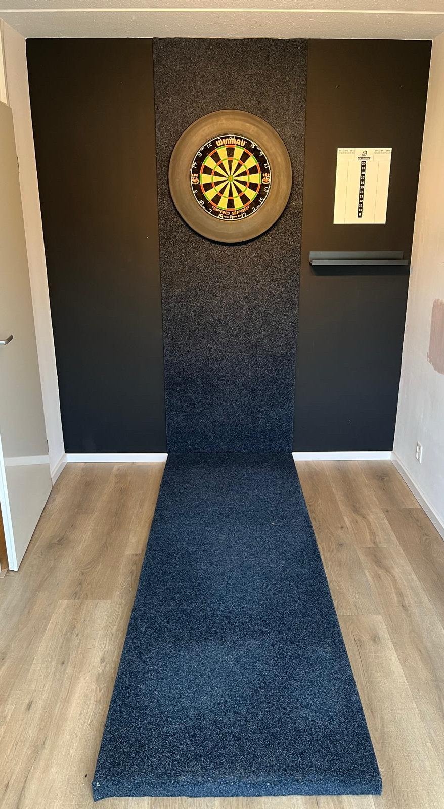 Complete darts set, Sport en Fitness, Ophalen, Gebruikt, Dartbord