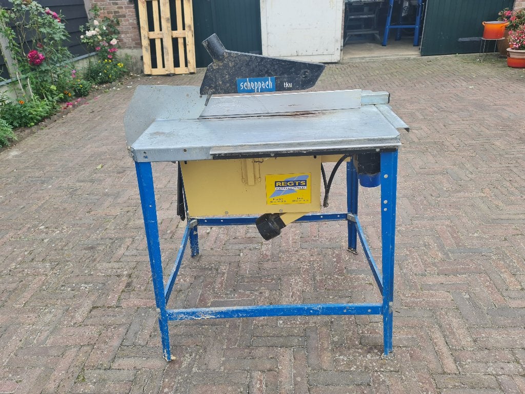 Scheppach zaagtafel, Ophalen, Gebruikt, Cirkelzaag, 1200 watt of meer