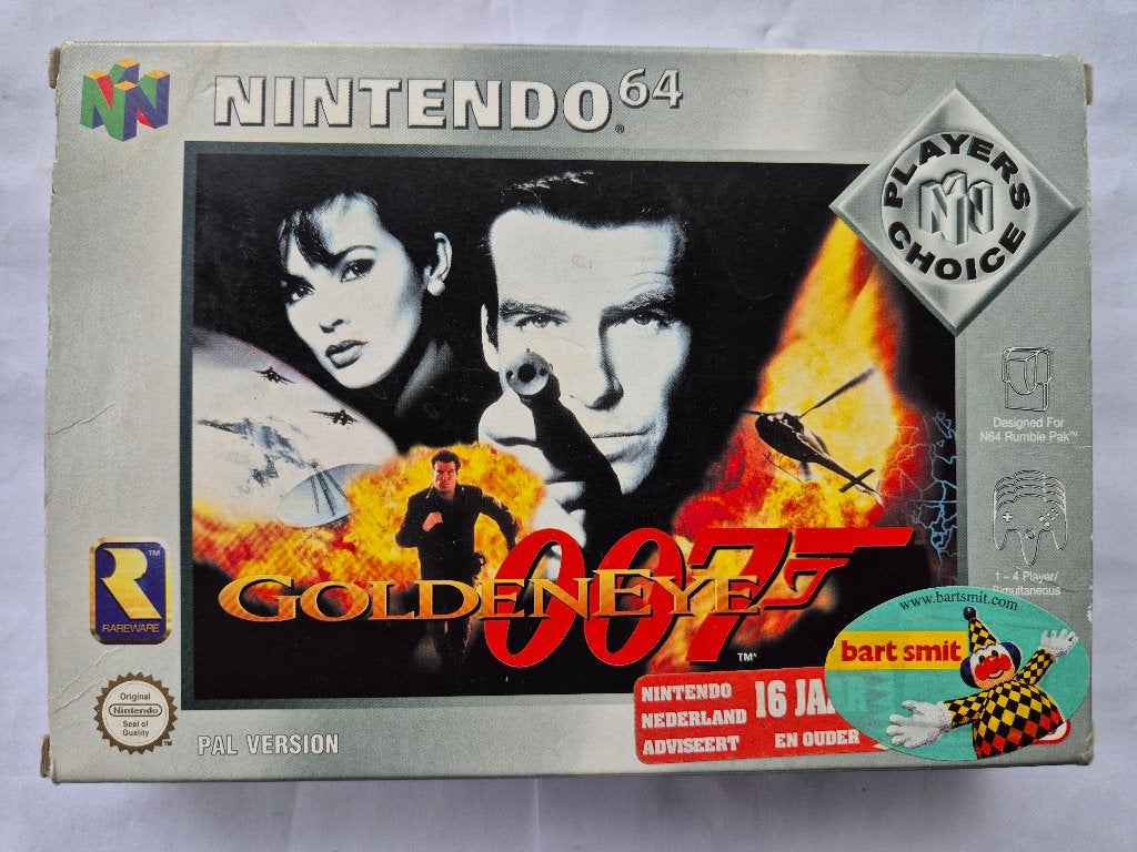 007 GOLDEN EYE, Spelcomputers en Games, Games | Nintendo 64, Gebruikt, Shooter, 1 speler, Ophalen of Verzenden
