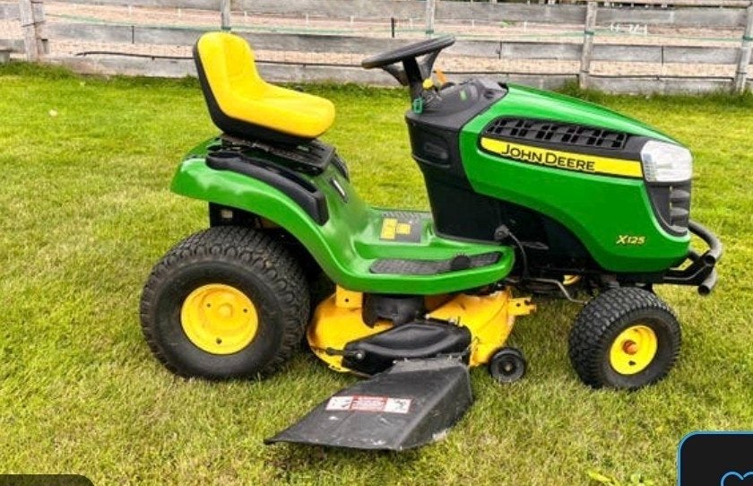 Gezocht voor sloopen John Deere X125 Zitmaaier, John Deere, Cirkelmaaier, Ophalen of Verzenden, Zo goed als nieuw