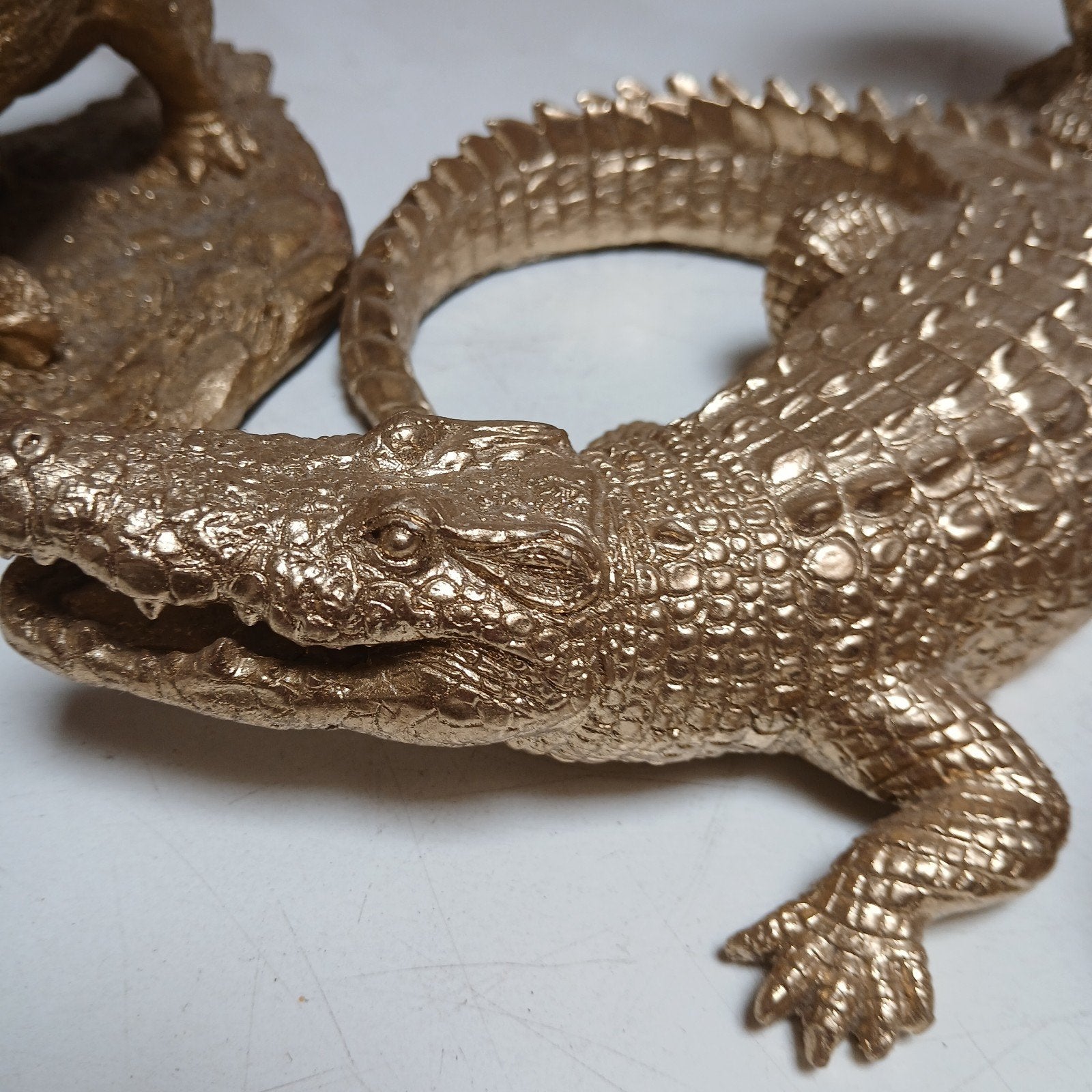 Krokodil, Triceratops, Apen, Gorilla, Ophalen of Verzenden, Gebruikt, Dier