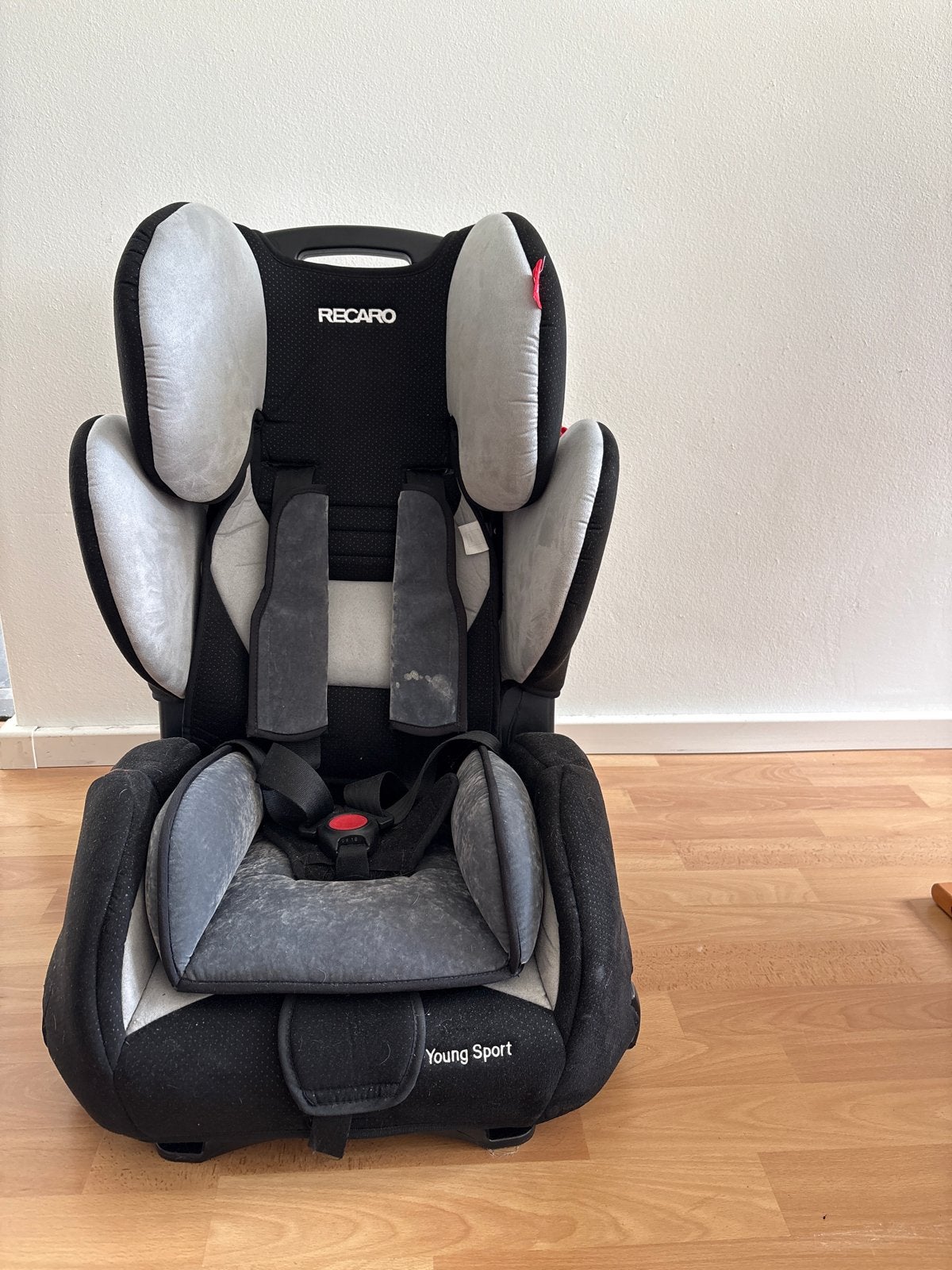 Recaro Young Sport autostoel - Zwart/Grijs, Overige merken, Verstelbare rugleuning, Ophalen of Verzenden, 9 t/m 36 kg
