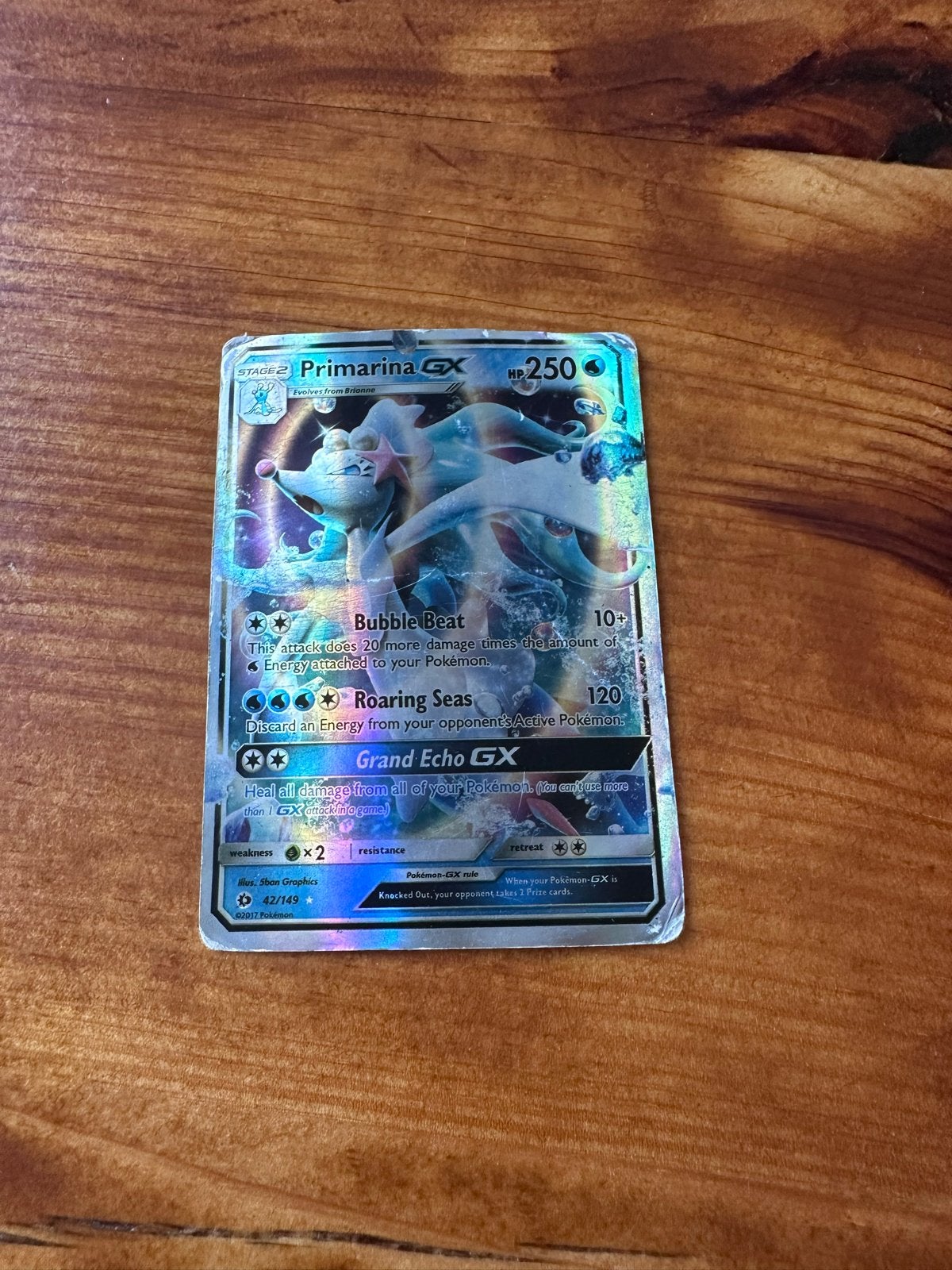 Pokémon Kaarten: Primarina GX, Turtonator GX, Alolan Exeggut, Ophalen of Verzenden, Zo goed als nieuw, Meerdere kaarten, Foil