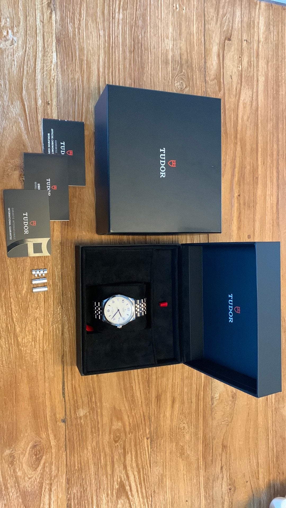 Tudor 1926, Sieraden, Tassen en Uiterlijk, Horloges | Heren, Ophalen of Verzenden, Zo goed als nieuw, Staal, Overige merken