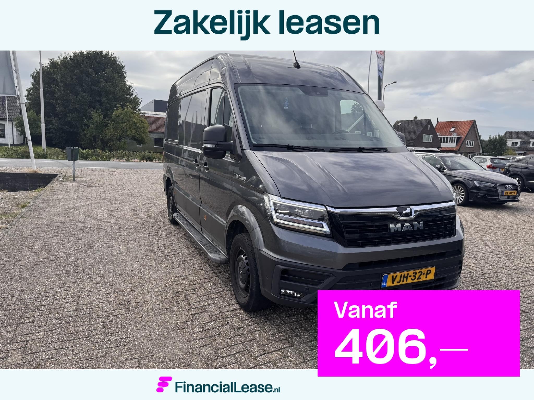 MAN TGE 35 2.0 Standaard L3 Hoog 4x4 / Mega Full / Camera /, Stof, Gebruikt, 4 cilinders, Start-stop-systeem