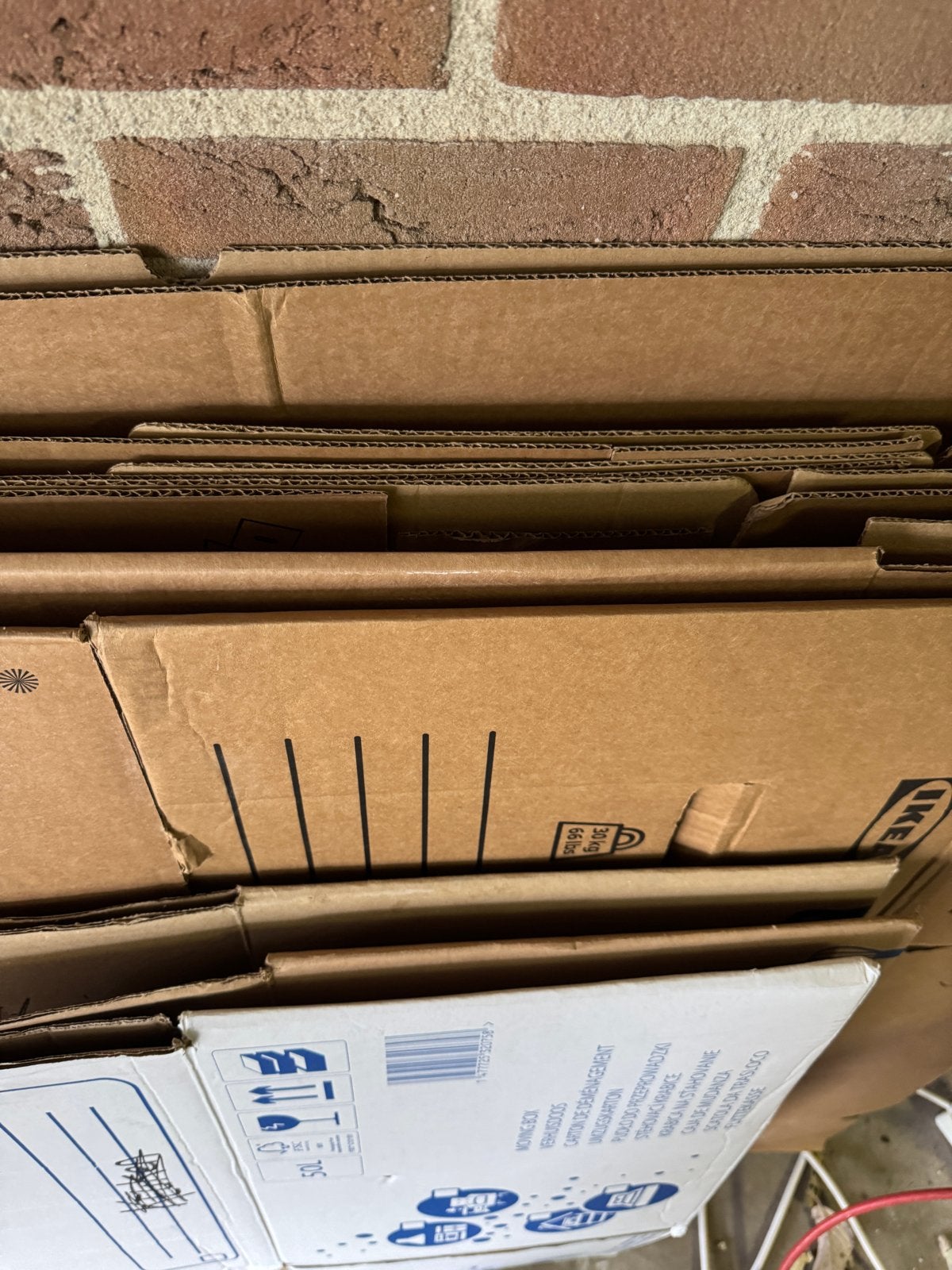 22 Verhuisdozen (IKEA en Action), Ophalen, 40 tot 60 cm, 50 tot 75 cm, 35 tot 50 cm