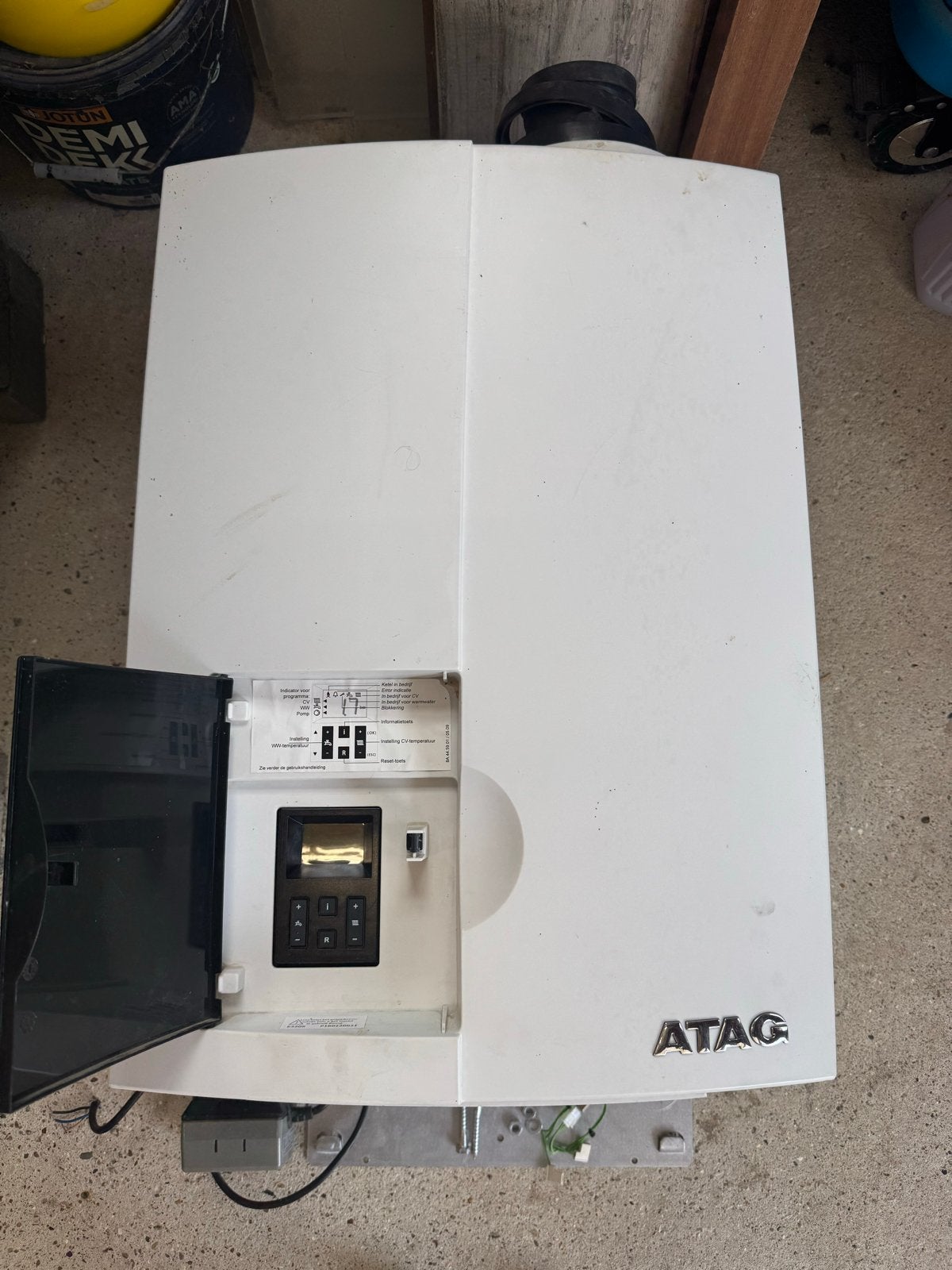 ATAG CV-ketel, lees omschrijving!, Ophalen, 30 tot 80 cm, Gebruikt, Cv-ketel of Combi-ketel