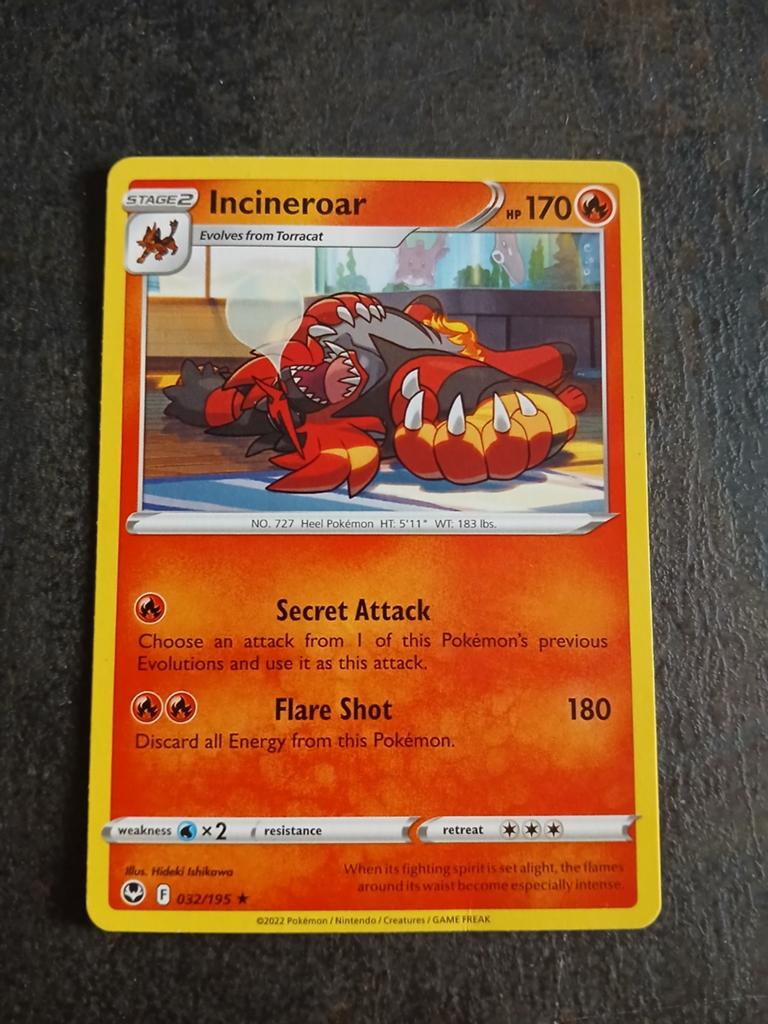 Incineroar te koop, Ophalen of Verzenden, Zo goed als nieuw