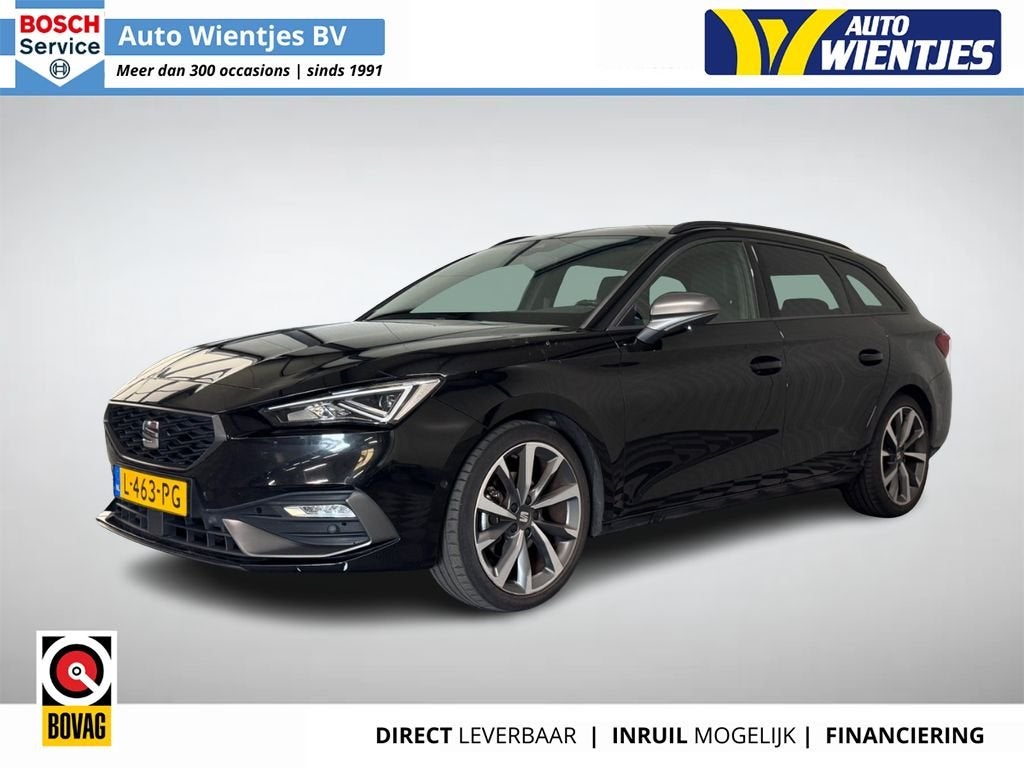 SEAT Leon Sportstourer 1.5 eTSI DSG | FR Business Intense |, Auto's, Automaat, Adaptive Cruise Control, Euro 6, 4 cilinders