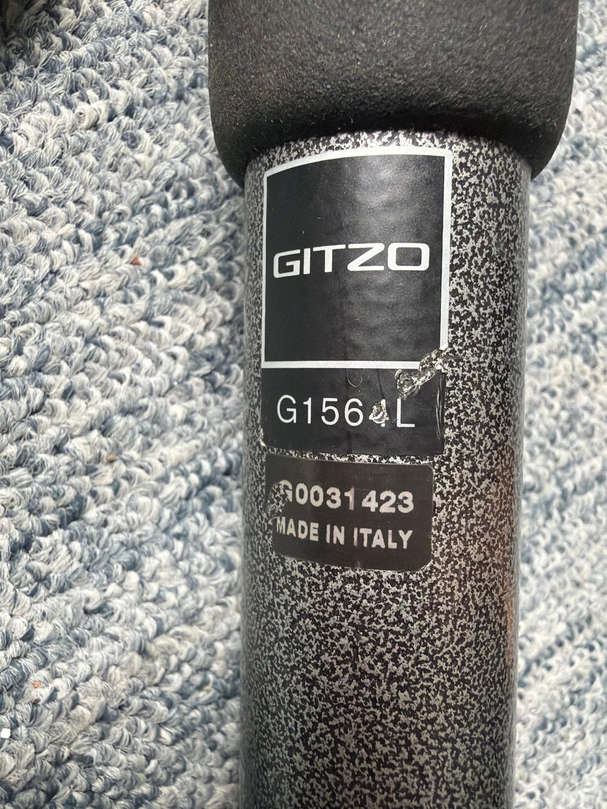 Gitzo G1564L Eenpootstatief met G1177M Balhoofd, Audio, Tv en Foto, Fotografie | Statieven en Balhoofden, Ophalen, Gebruikt, Eenpoot