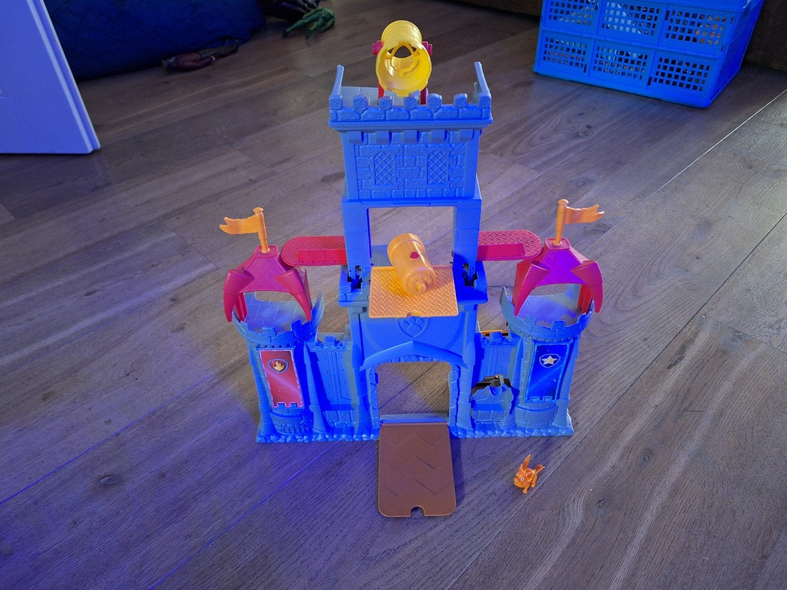 Paw Patrol Kasteel Speelset met Figuren, Ophalen of Verzenden, Gebruikt, Jongen of Meisje