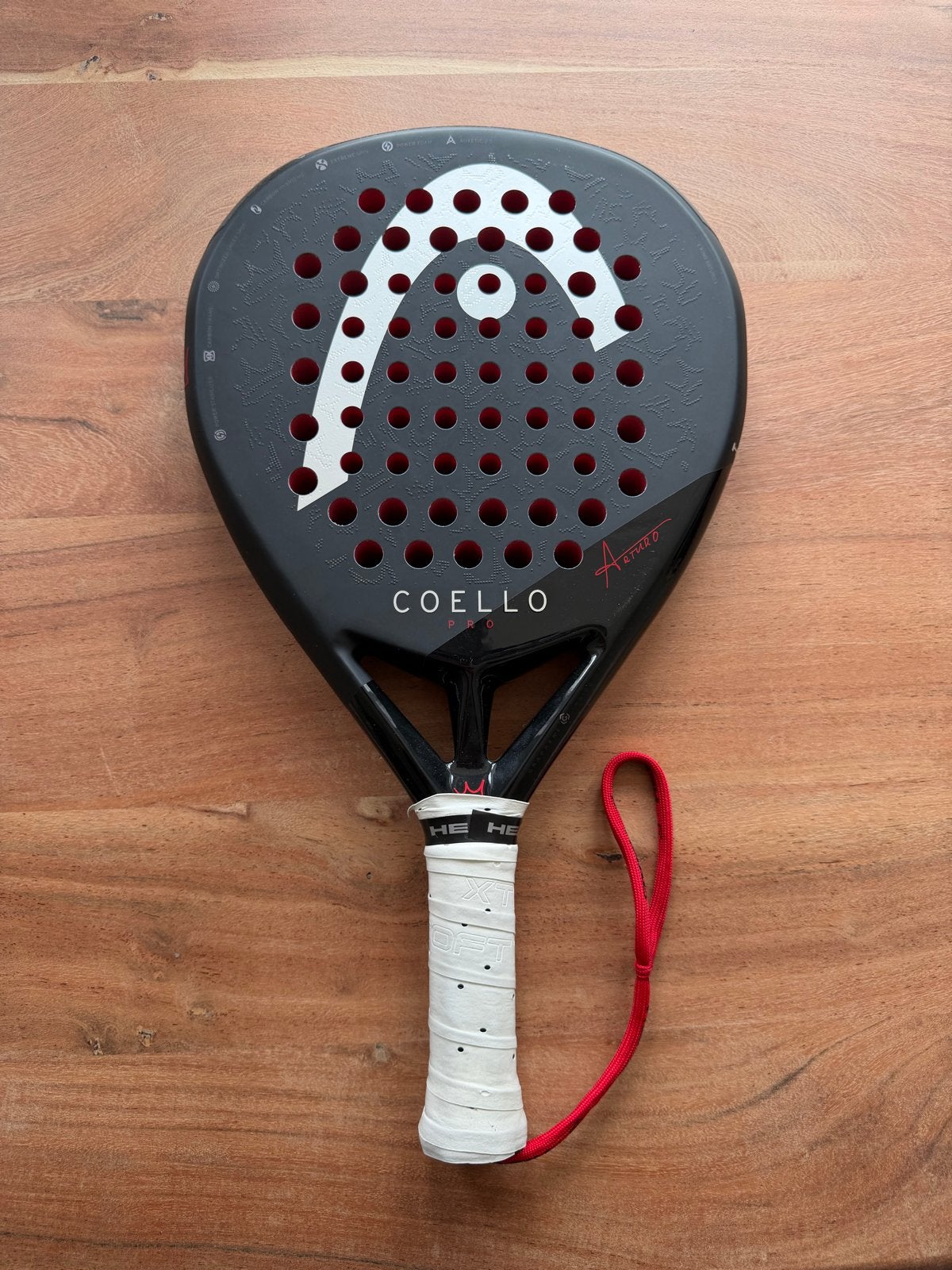 Head Coello Pro Padel Racket, Sport en Fitness, Tennis, Ophalen of Verzenden, Zo goed als nieuw, Head, Racket