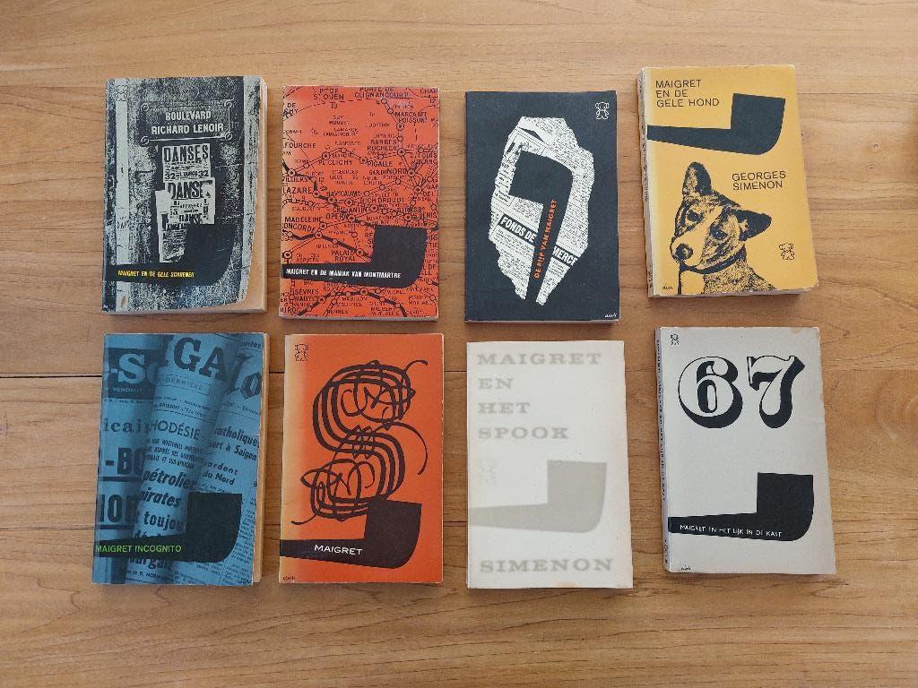 MAIGRET zwarte beertjes bruna, Boeken, Ophalen of Verzenden, Gelezen, Populaire fictie