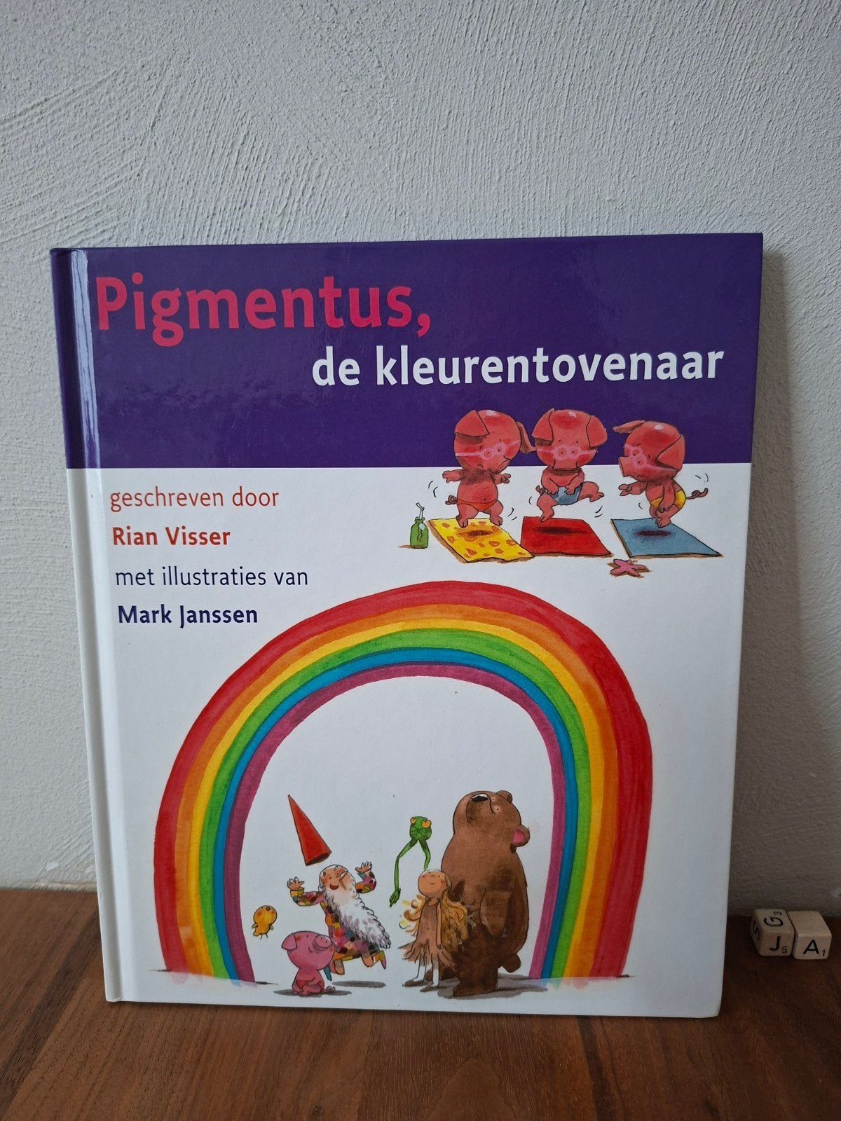 PIGMENTUS, DE KLEURENTOVENAAR - Rian Visser, Ophalen of Verzenden, Zo goed als nieuw, Voorleesboek, Rian Visser