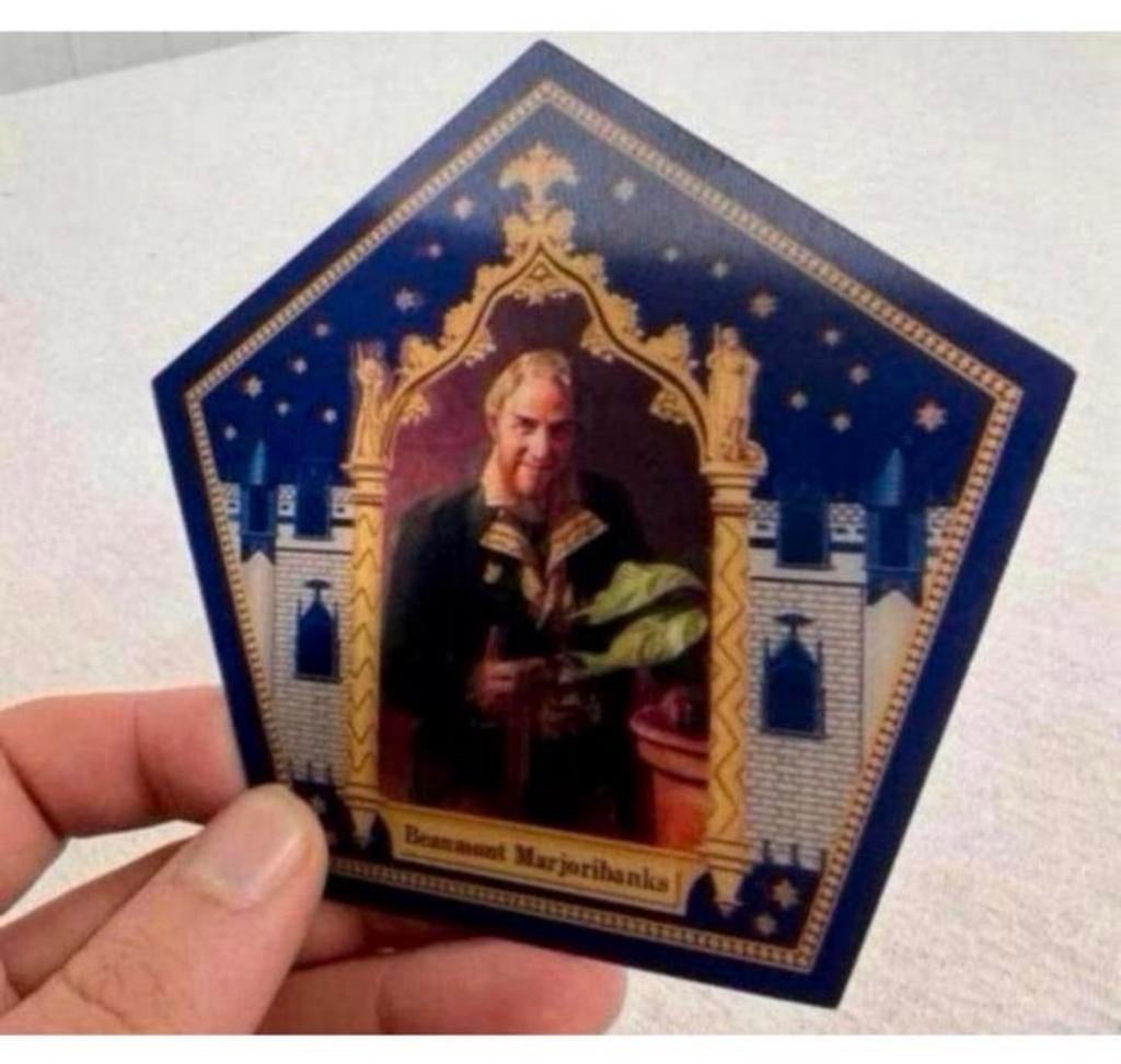 Harry Potter Beaumont Marjoribanks Wizard Choco frog card, Overige typen, Nieuw, Ophalen of Verzenden, H