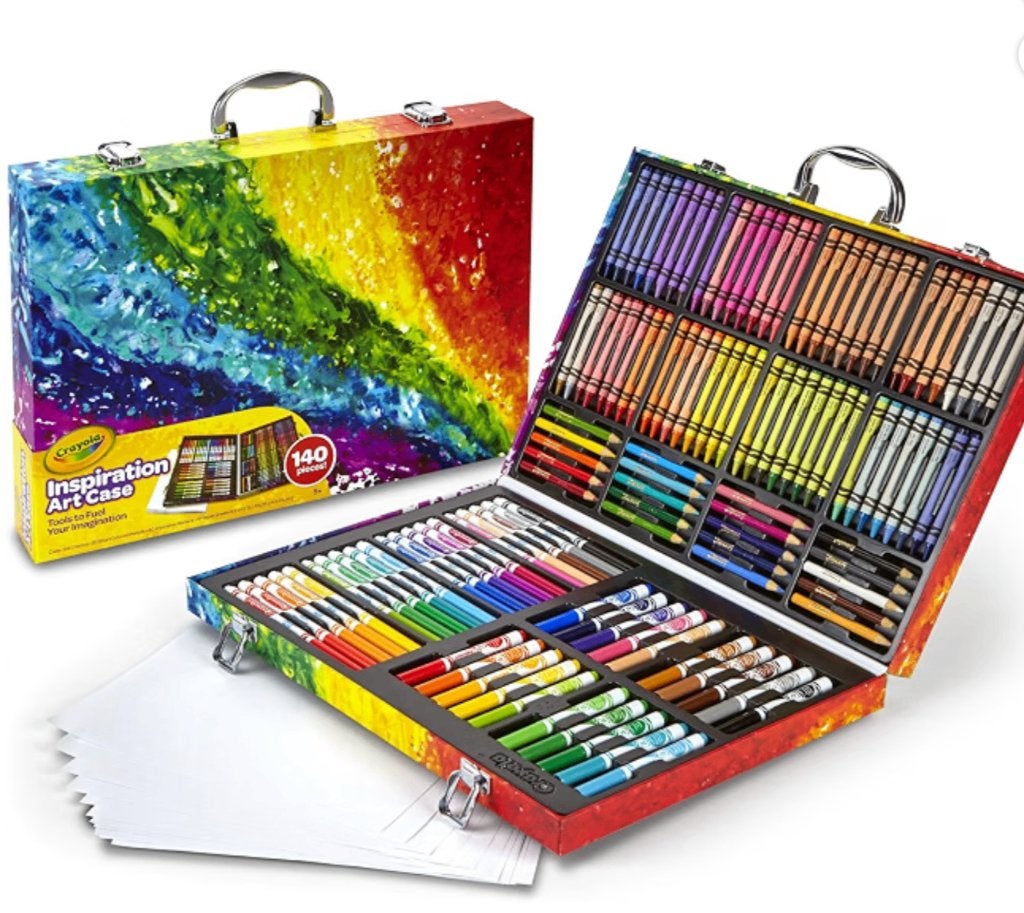Crayola Inspiratie Kleurkoffer, Kleurkoffer met kleurstiften, Ophalen of Verzenden, Nieuw, Boek of Gids
