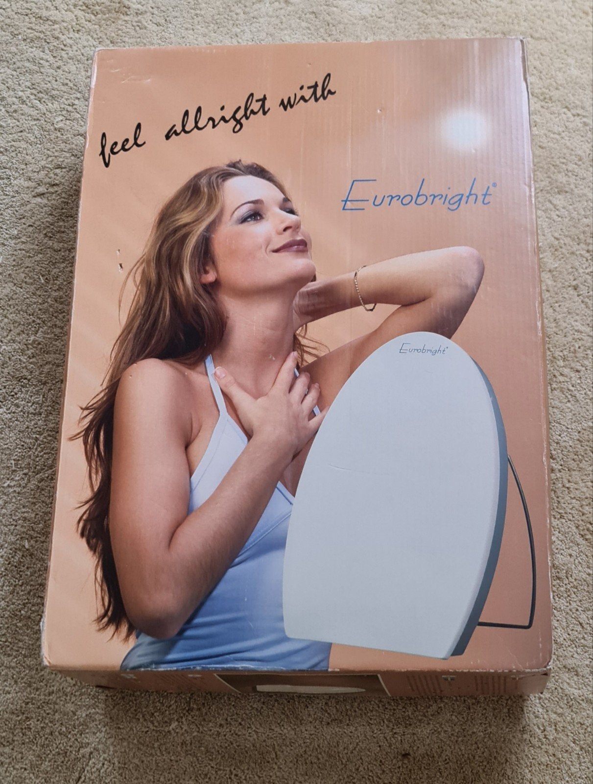 Eurobright Lichttherapielamp - Tegen winterdepressie, Wit, Overige merken, Gebruikt, Kunststof