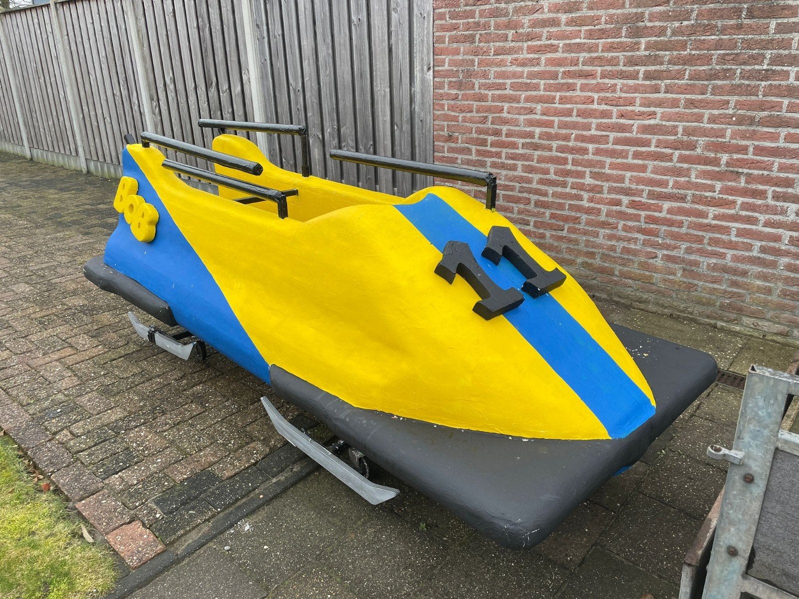 Carnavalskleding Bobsleeteam - Compleet Pak, Ophalen, Gedragen, Carnaval, Kleding